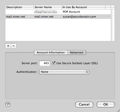 Step 10 in setting up your email account in Apple Mail.
